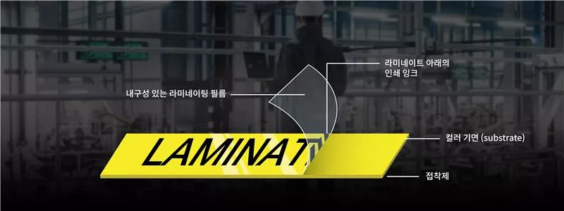 Components_Durable Laminated Label Banner