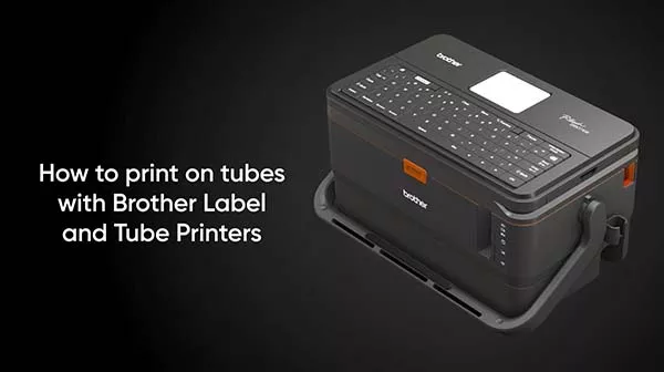 Print via Labels and Tubes